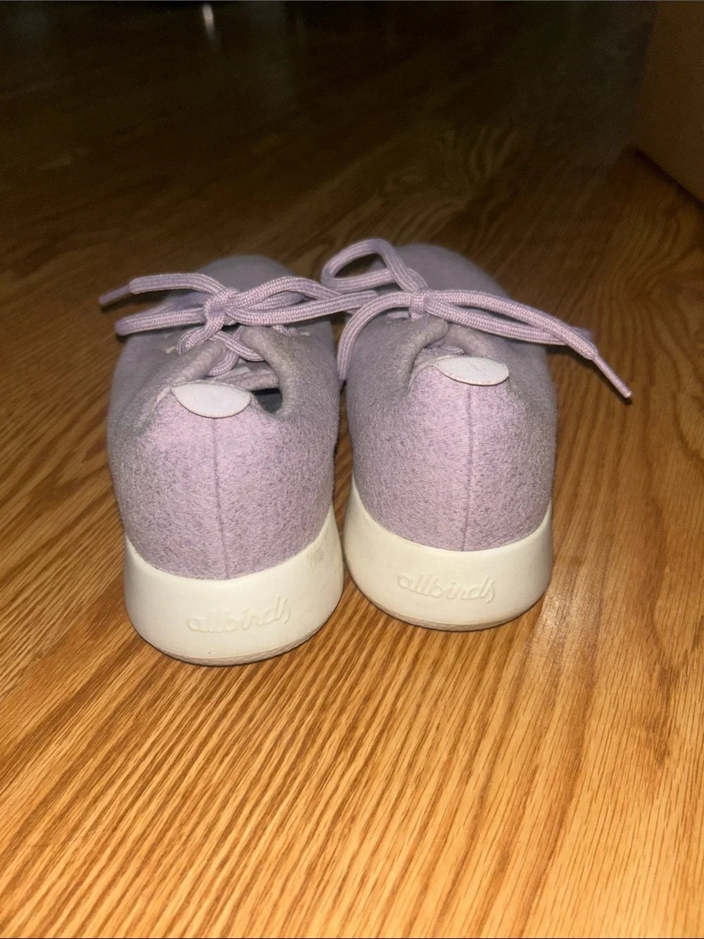 allbirds Lavender Wool Runners